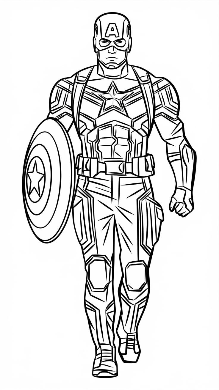 print superhero coloring pages