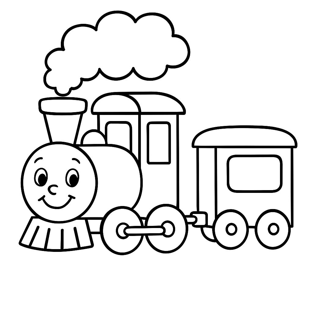 thomas the train coloring pages to print