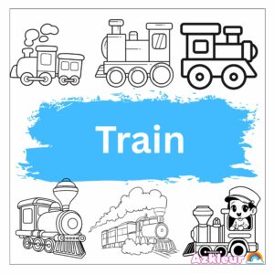 Train Coloring Page