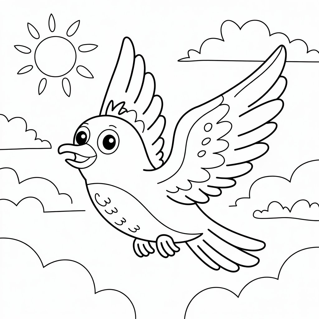 printable bird coloring pages