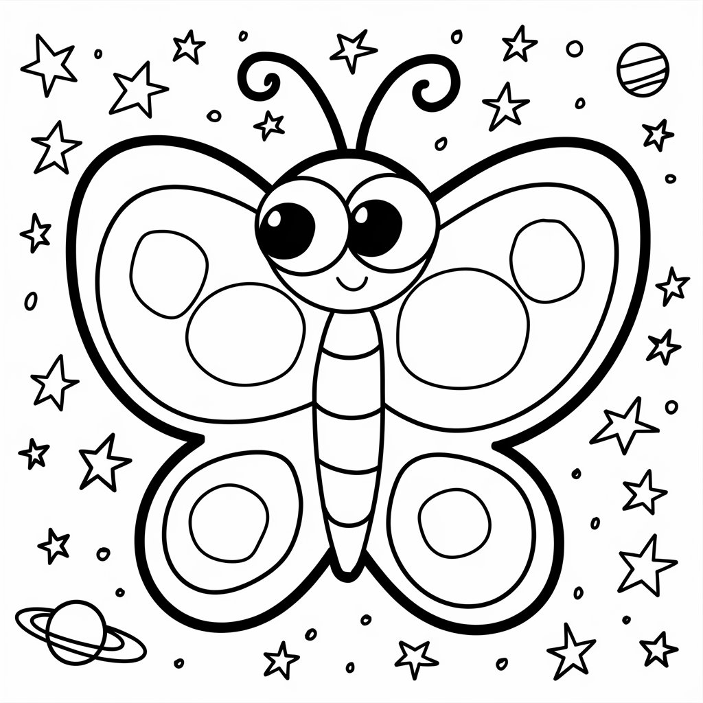 coloring pages of butterflies