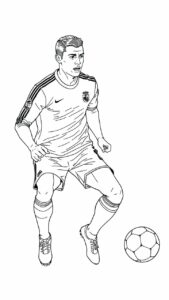 football coloring pages