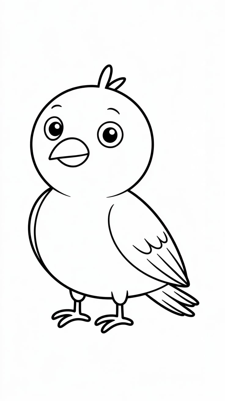 printable coloring pages birds