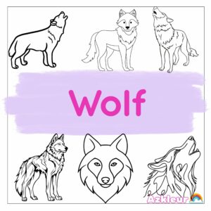 Wolf Coloring Pages