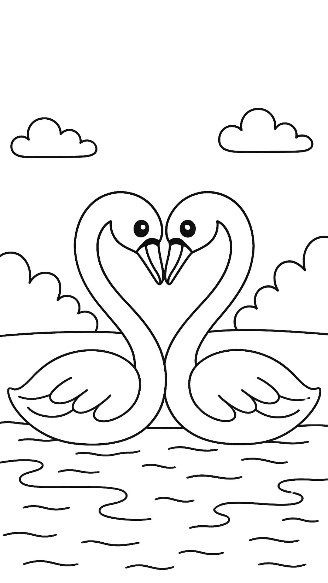 flamingo coloring pages