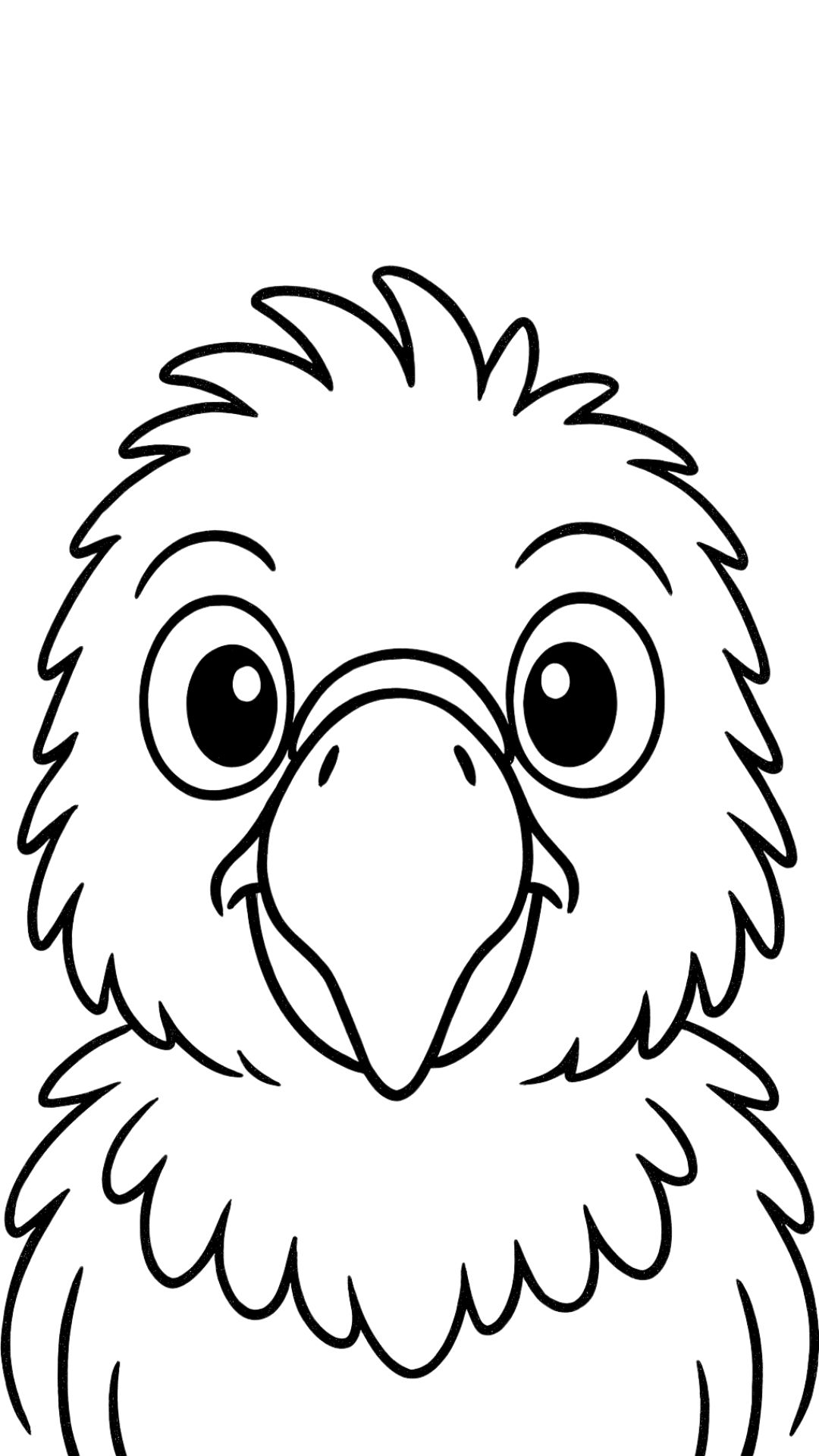parrot coloring pages