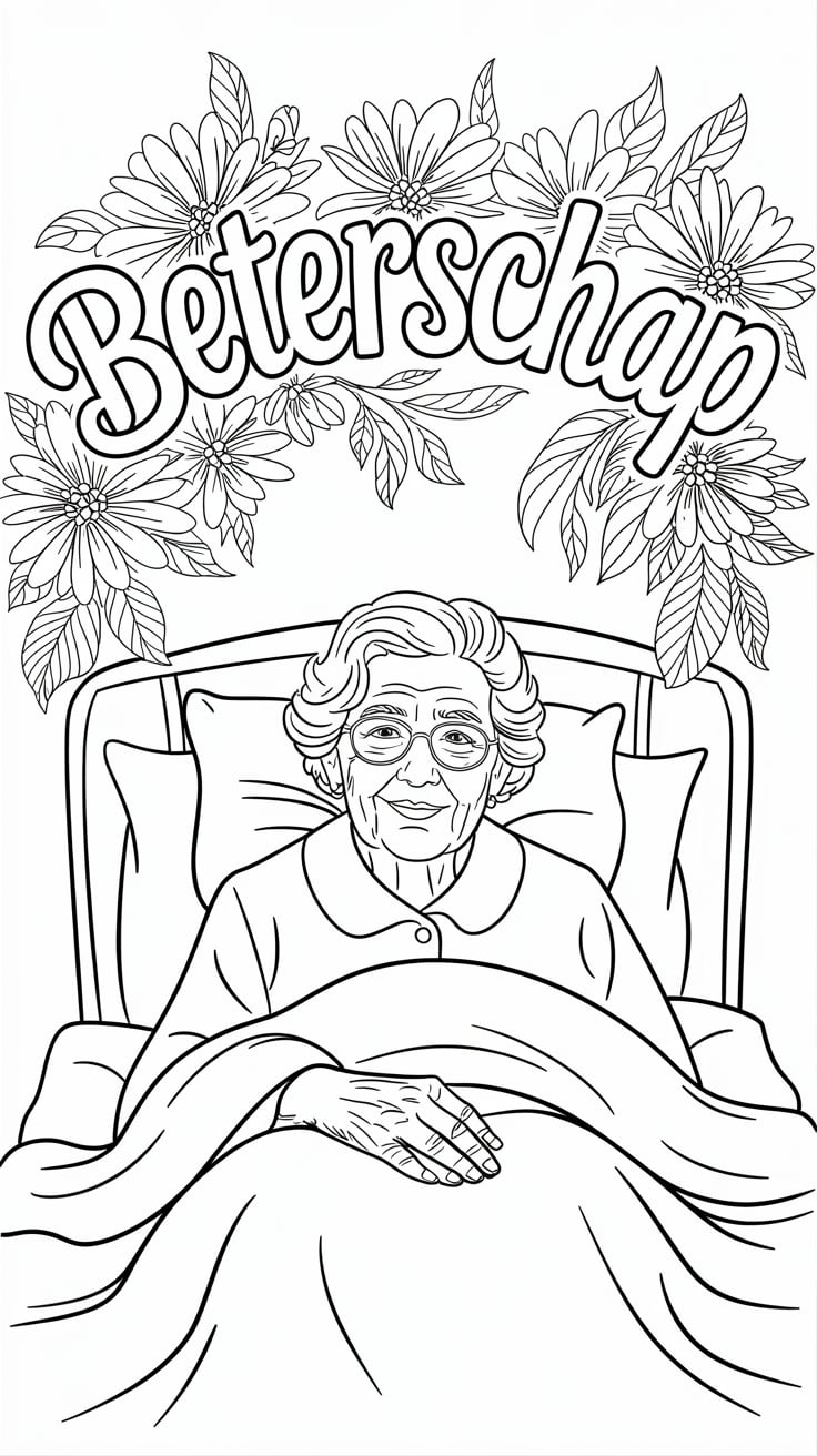 printable get well soon cards to color