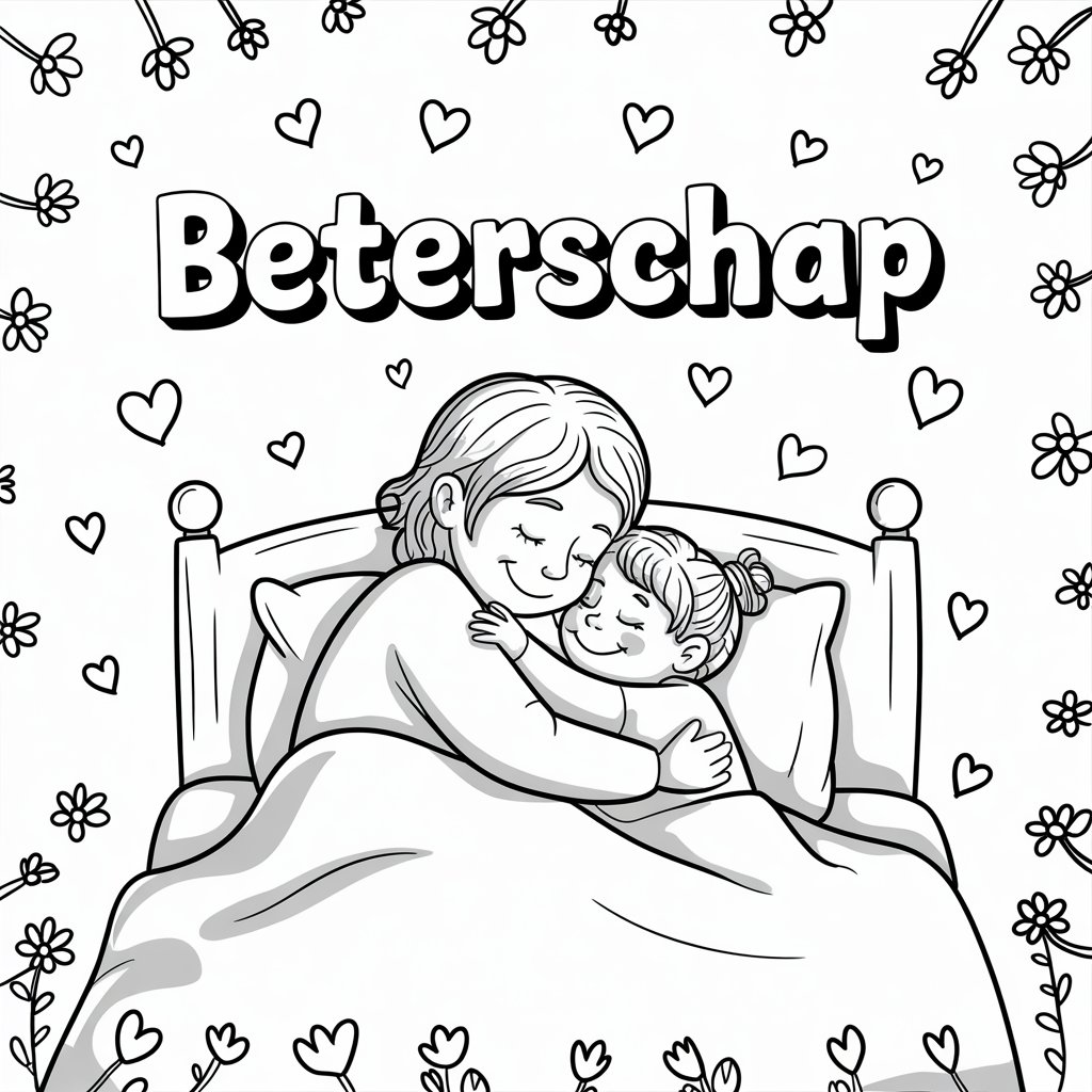 get well soon printable coloring pages