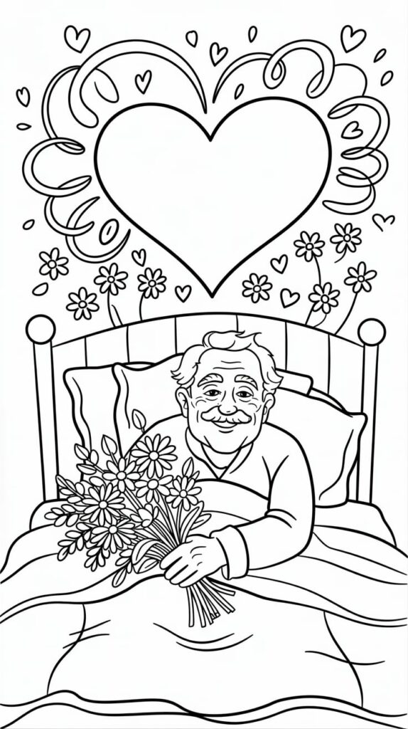 surgery get well soon coloring pages