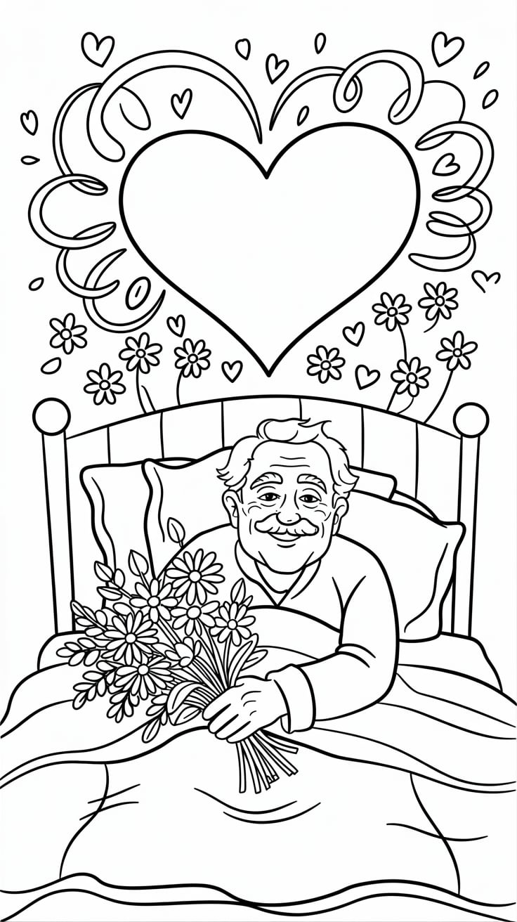 surgery get well soon coloring pages