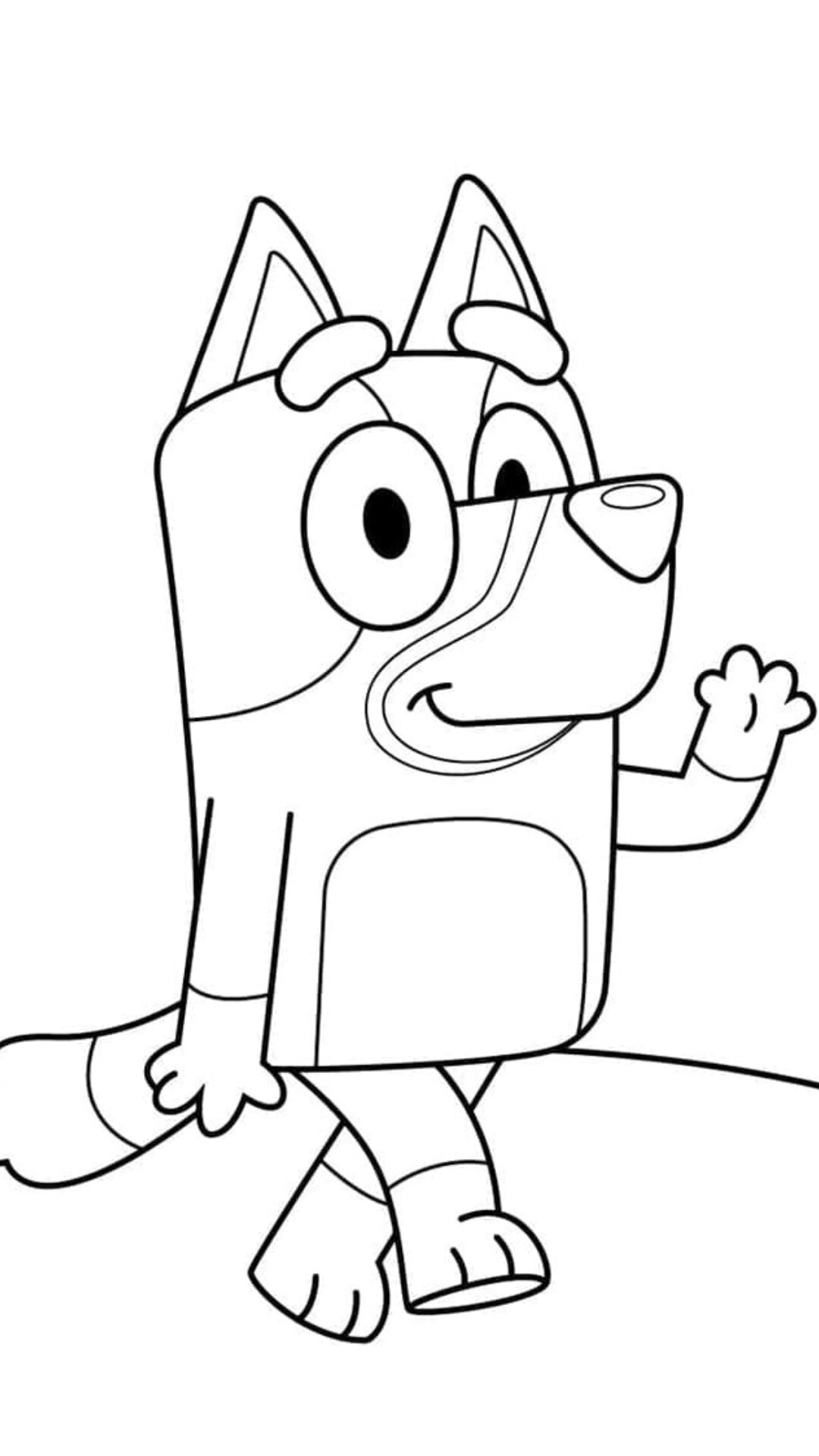 printable bluey coloring pages
