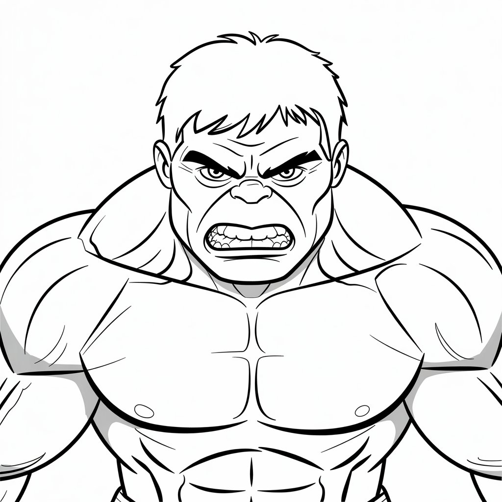 hulk printable coloring pages