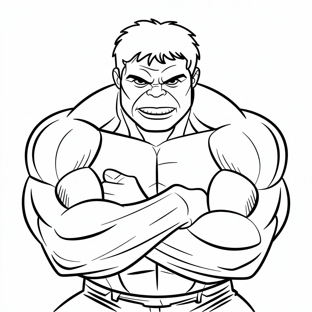 hulk coloring pages printable