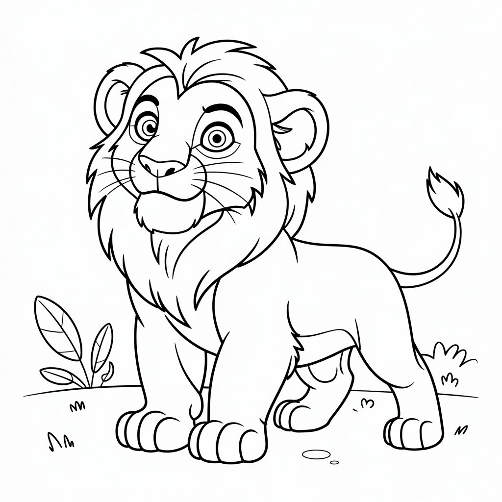 lion king printable coloring pages
