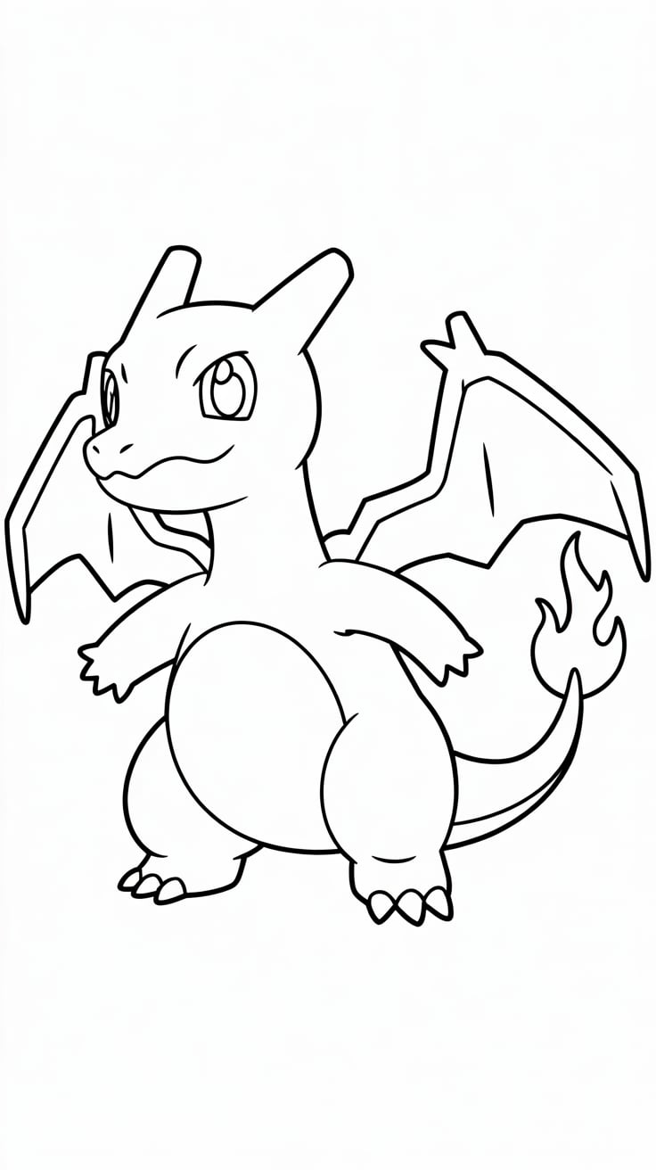 charizard coloring pages printable