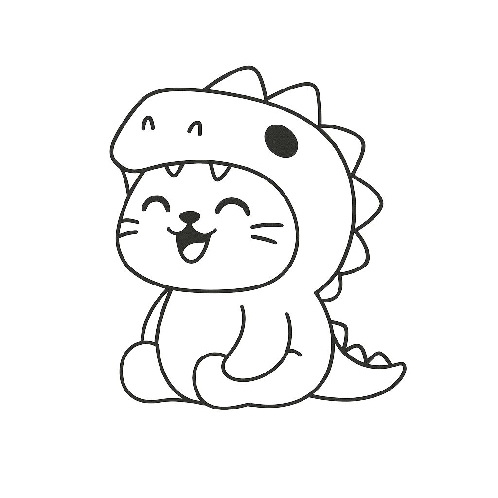 coloring page cute animals