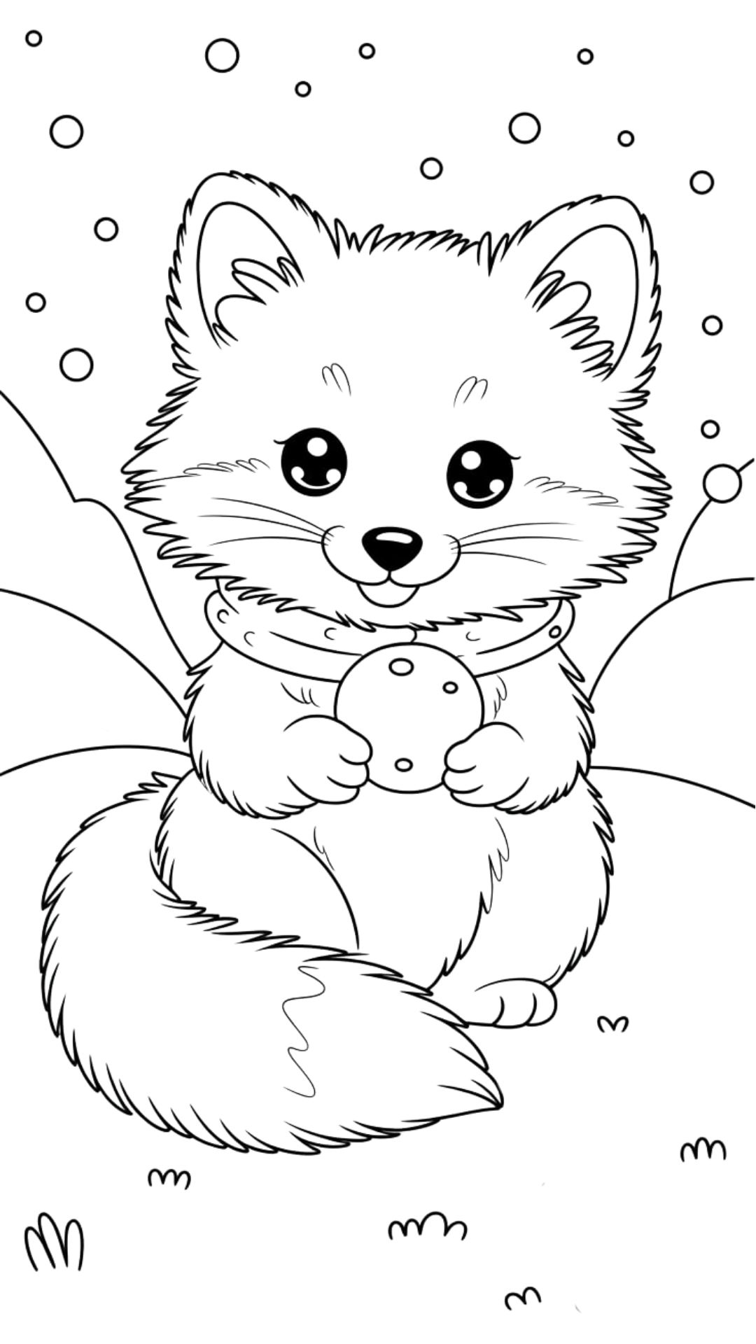 coloring pages of cute animals