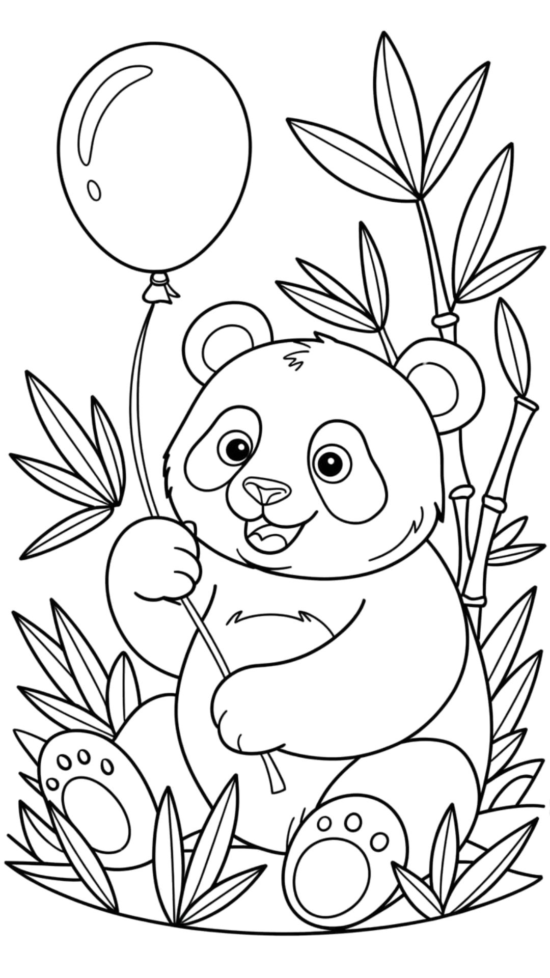 cute animal coloring page