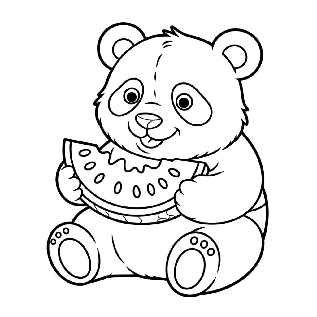 cute animal coloring pages to print