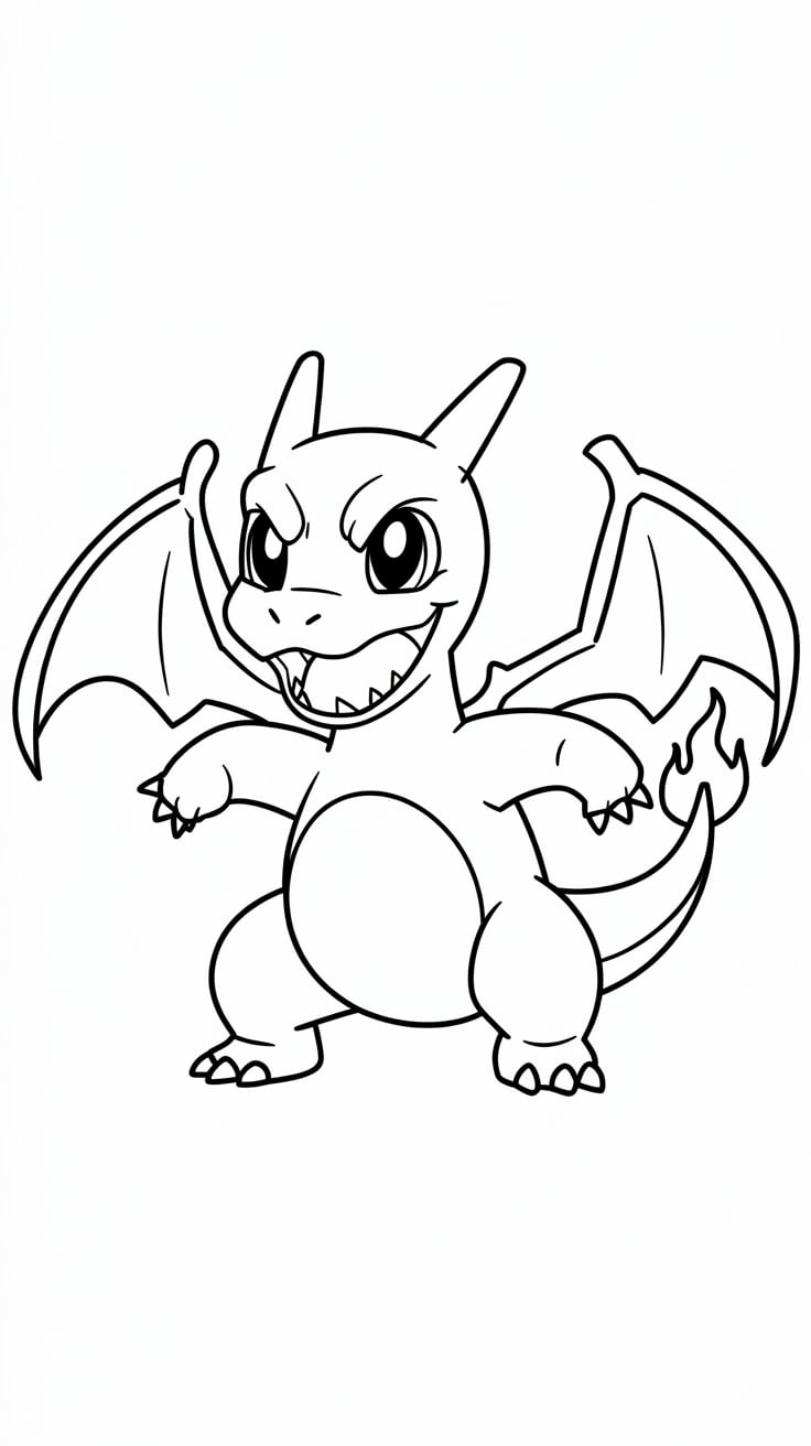 charizard pokemon card coloring pages