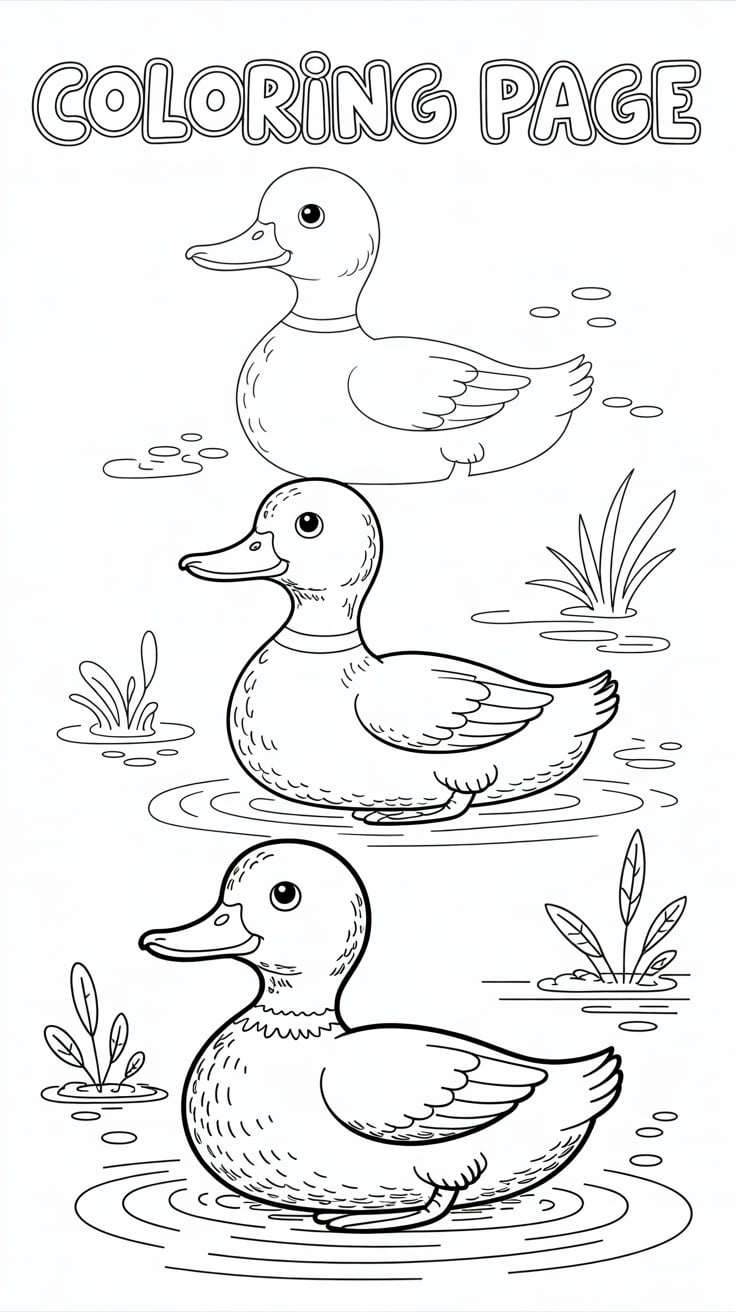 duck hunting coloring pages