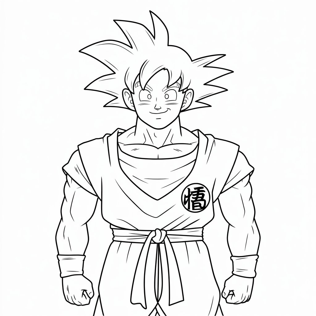 goku coloring pages super saiyan