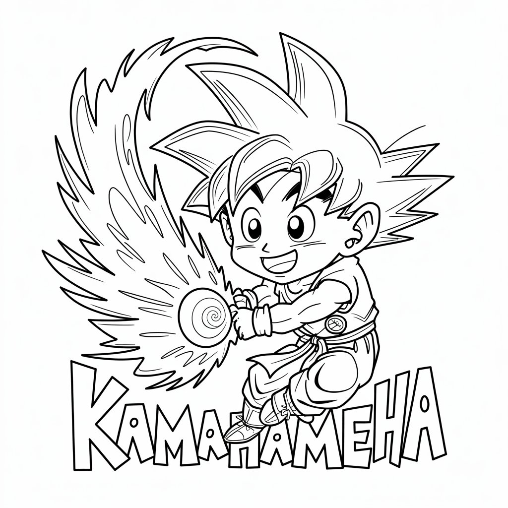 son goku coloring pages