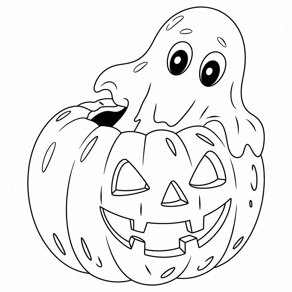 spooky cat coloring pages