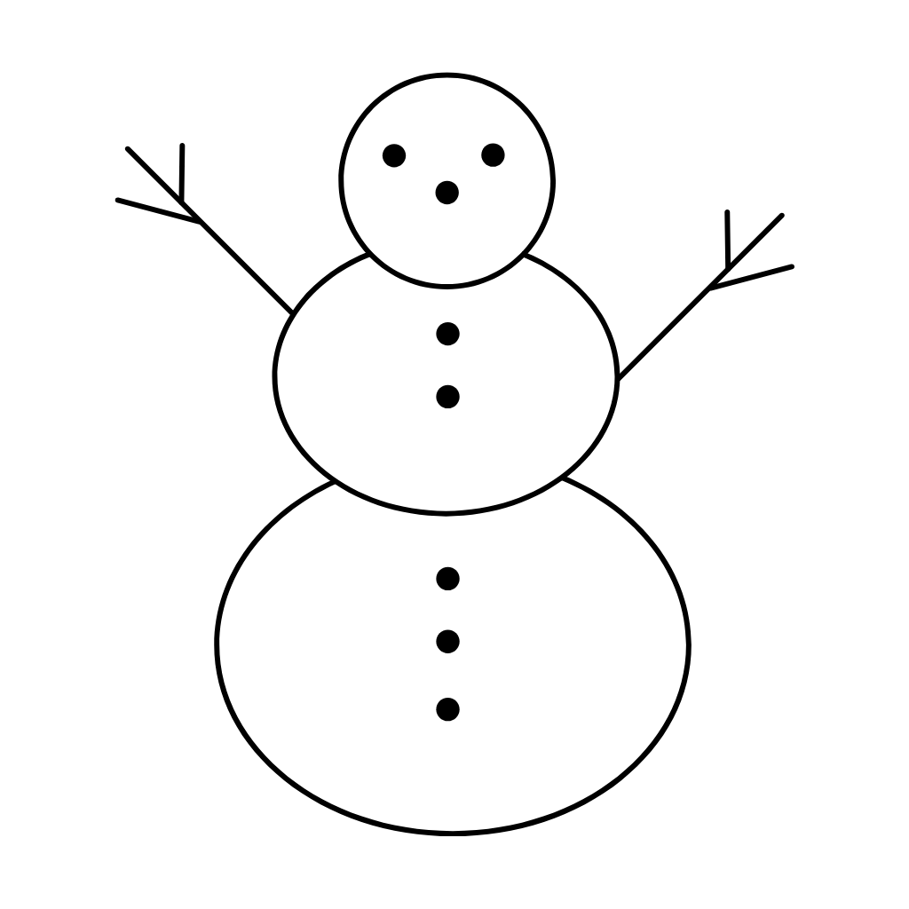 snowman printable coloring pages