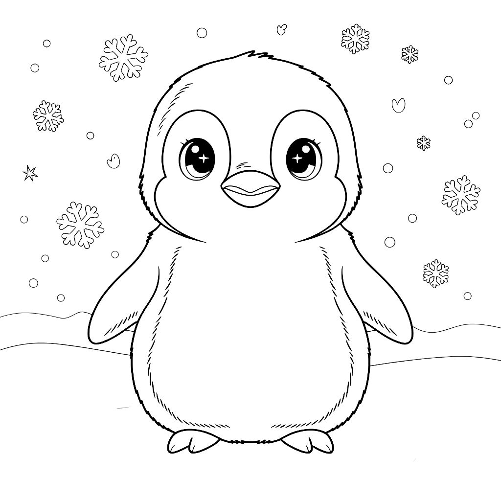 kawaii cute animal coloring pages