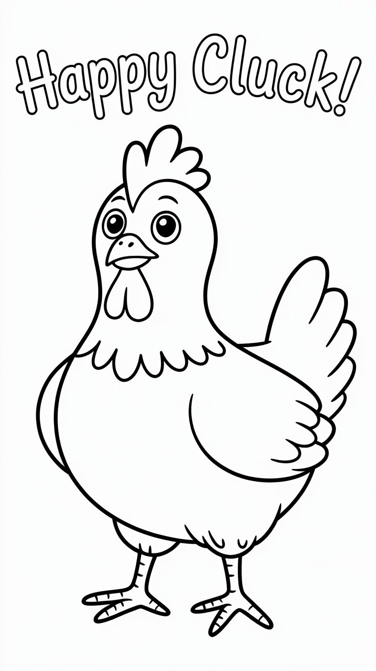 chicks coloring pages