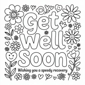 disney get well soon coloring pages