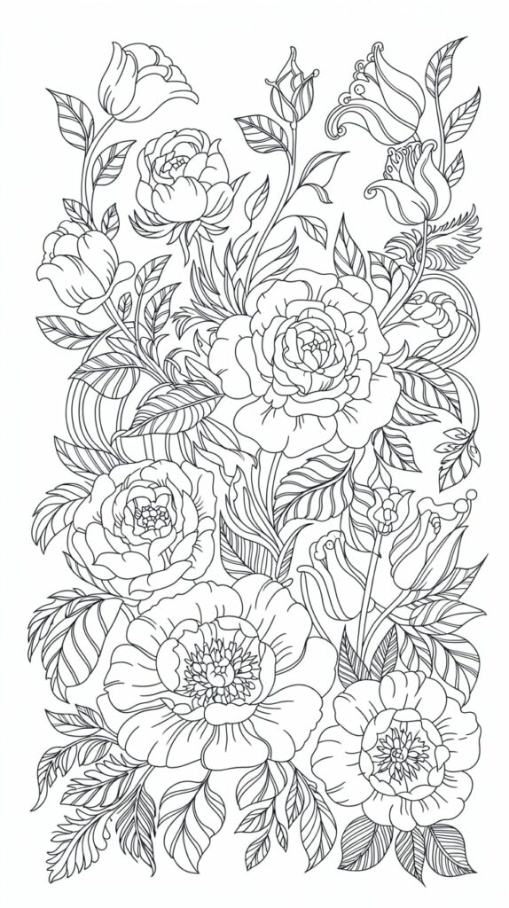 adult coloring page