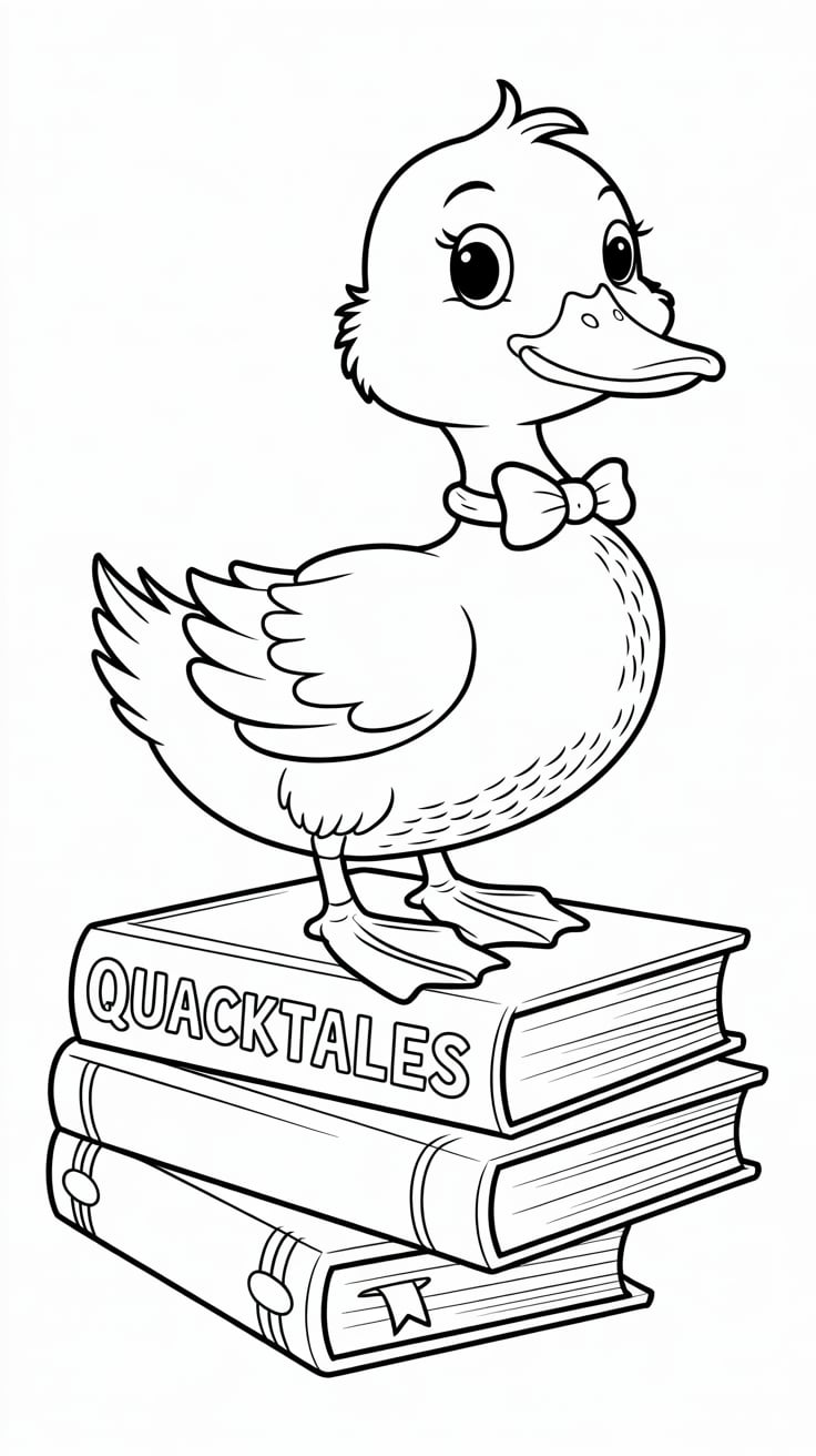 daffy duck coloring pages
