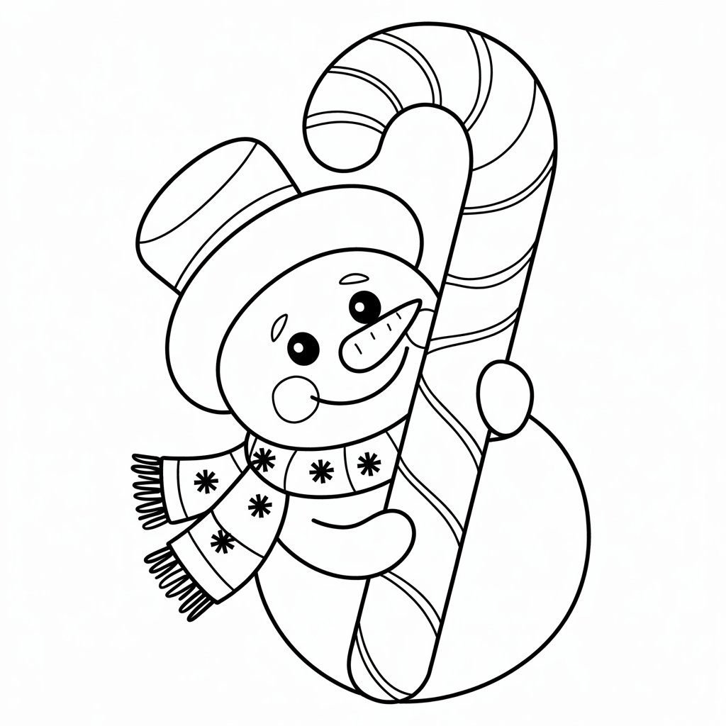 free snowman coloring pages