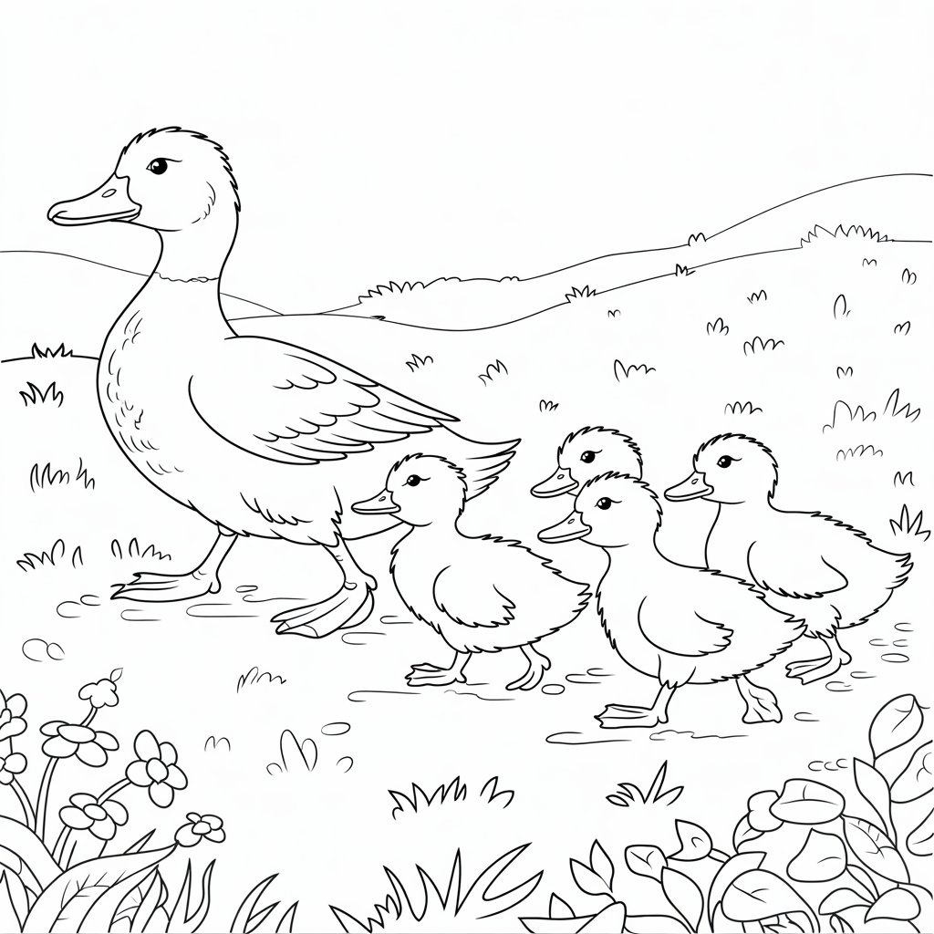 ducks coloring pages lucifer