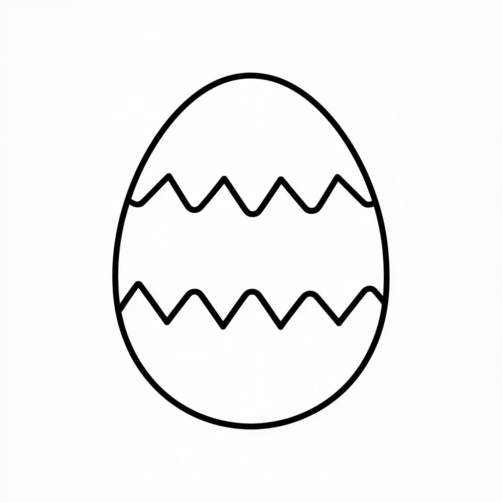 easter egg coloring pages pdf