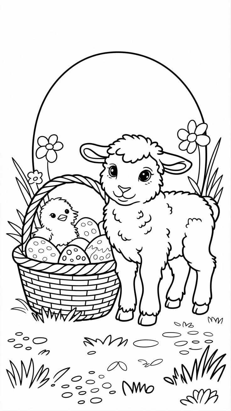 easter coloring books