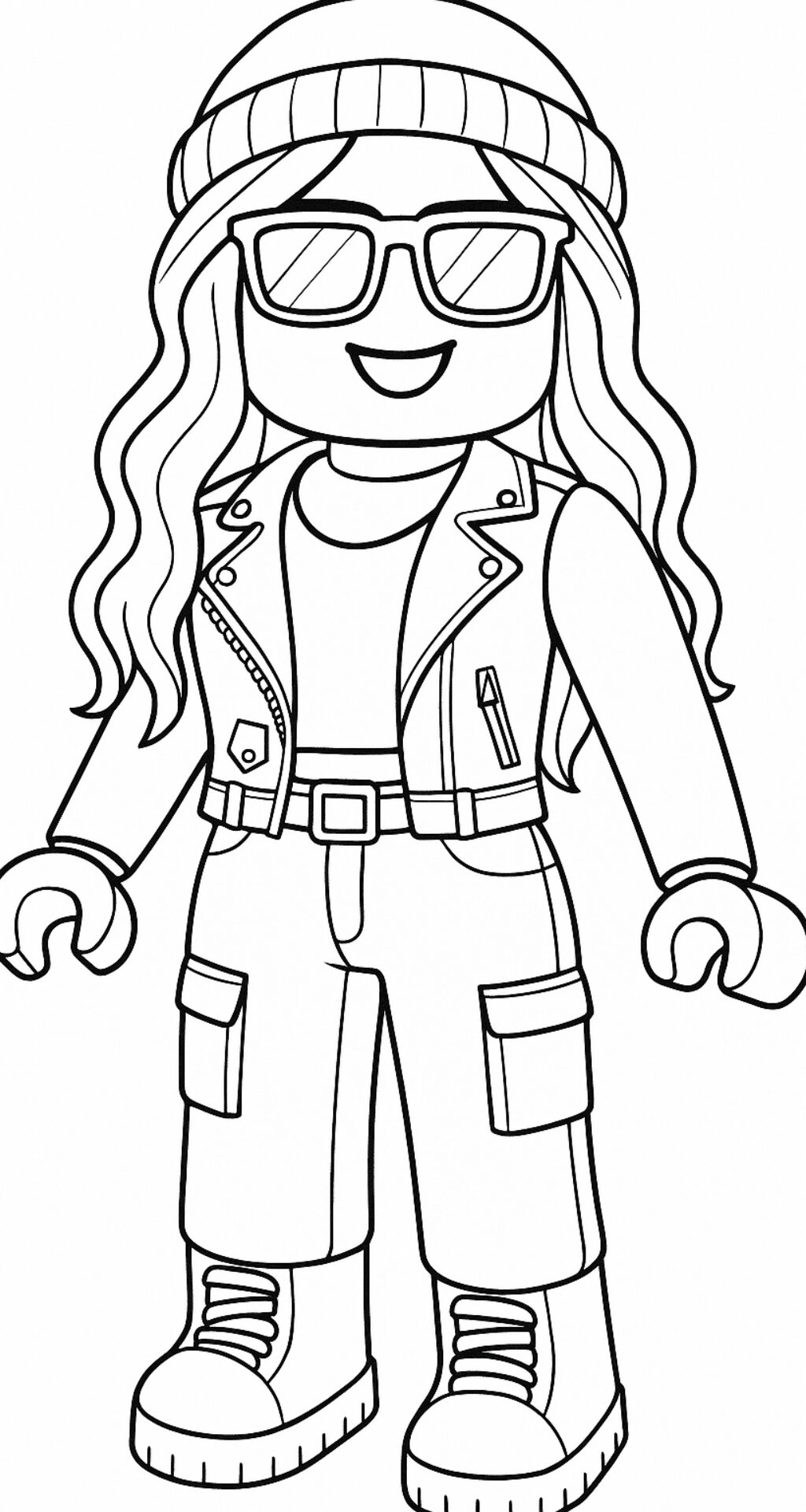 roblox coloring pages girl