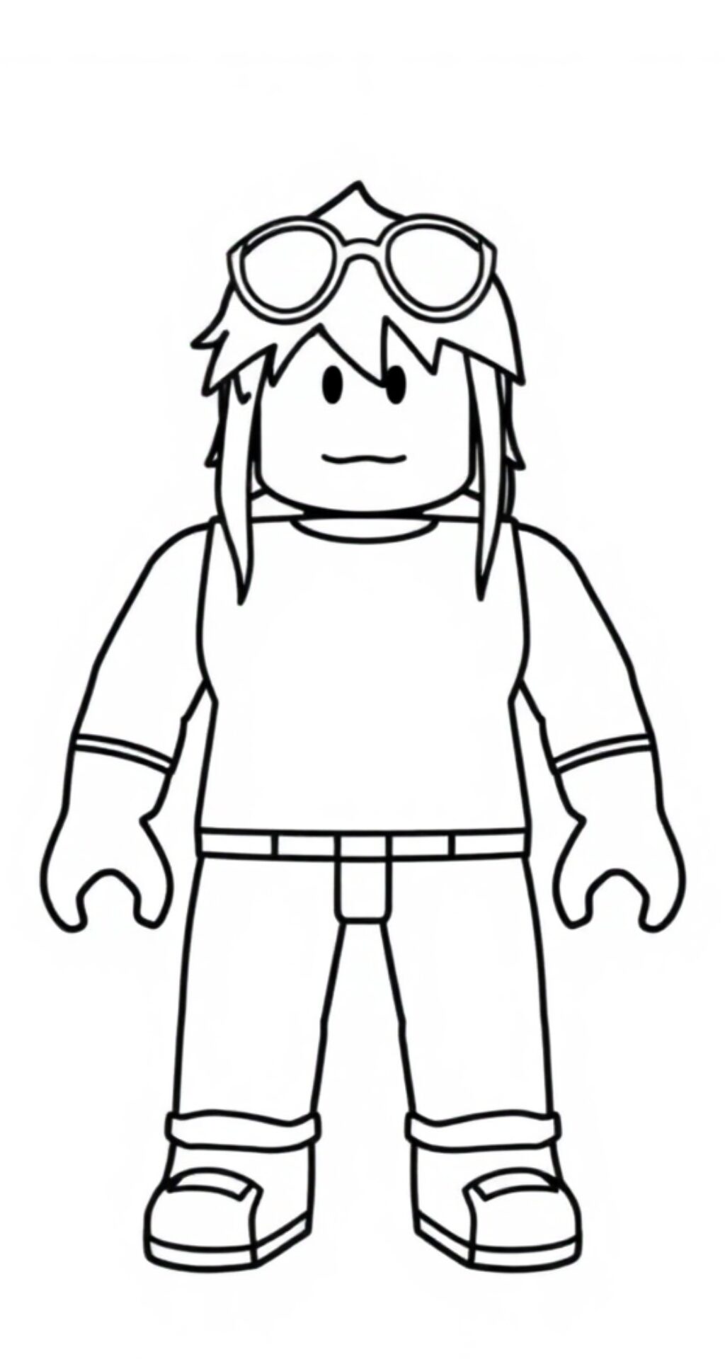 coloring pages of roblox