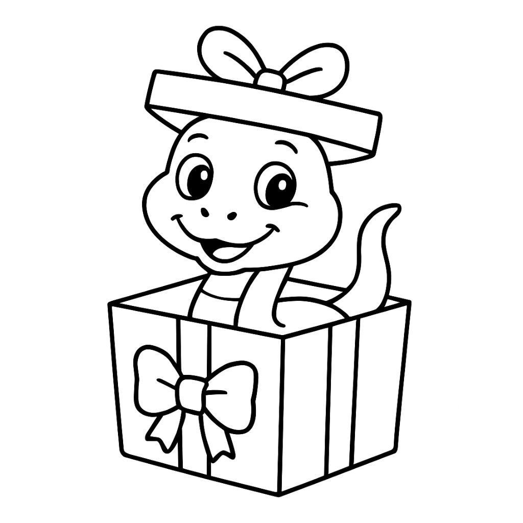 coloring snake pages