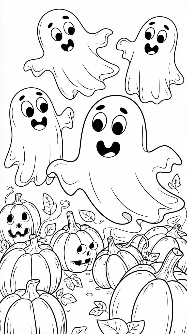 haunted house spooky halloween coloring pages