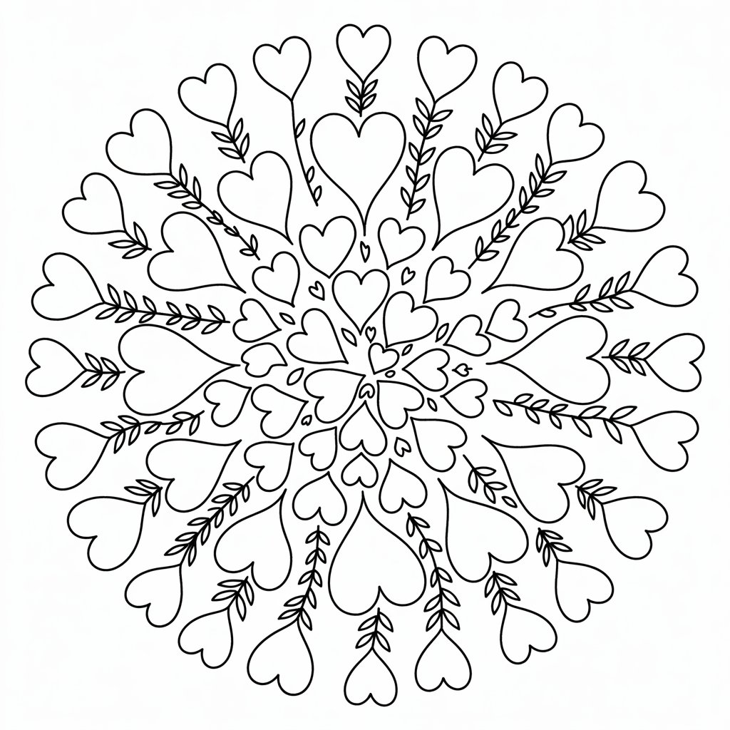 valentine coloring pages