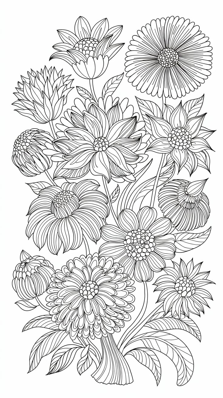 adult coloring pages free