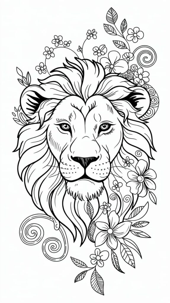 color pages for adults