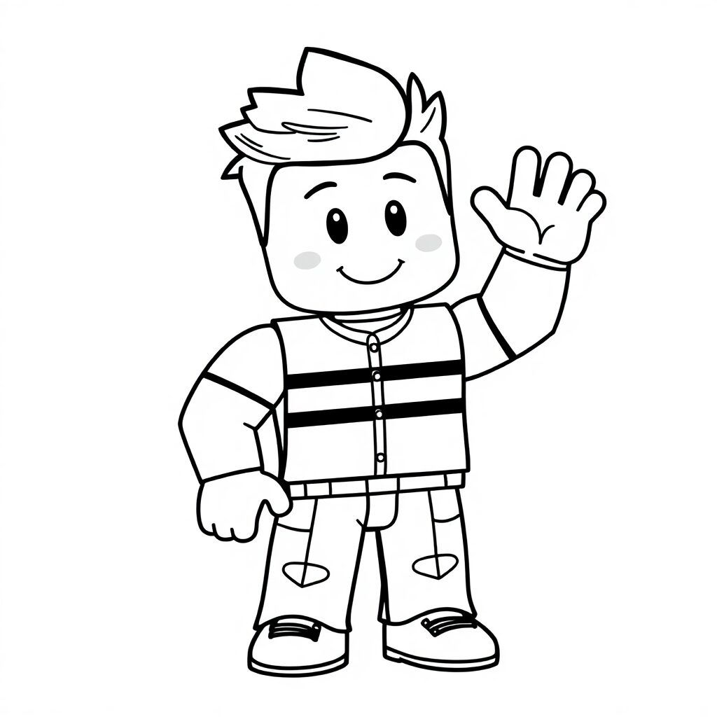 roblox coloring sheet