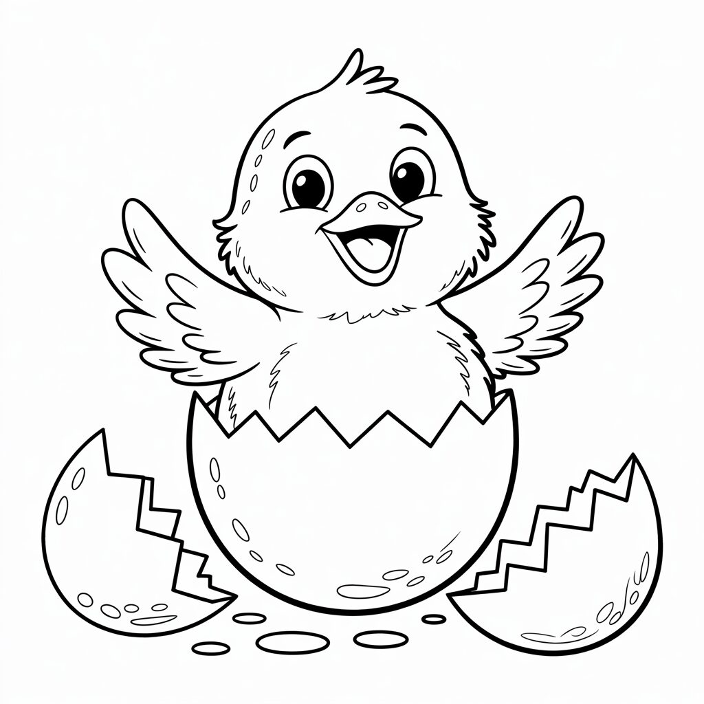 chicken little coloring pages