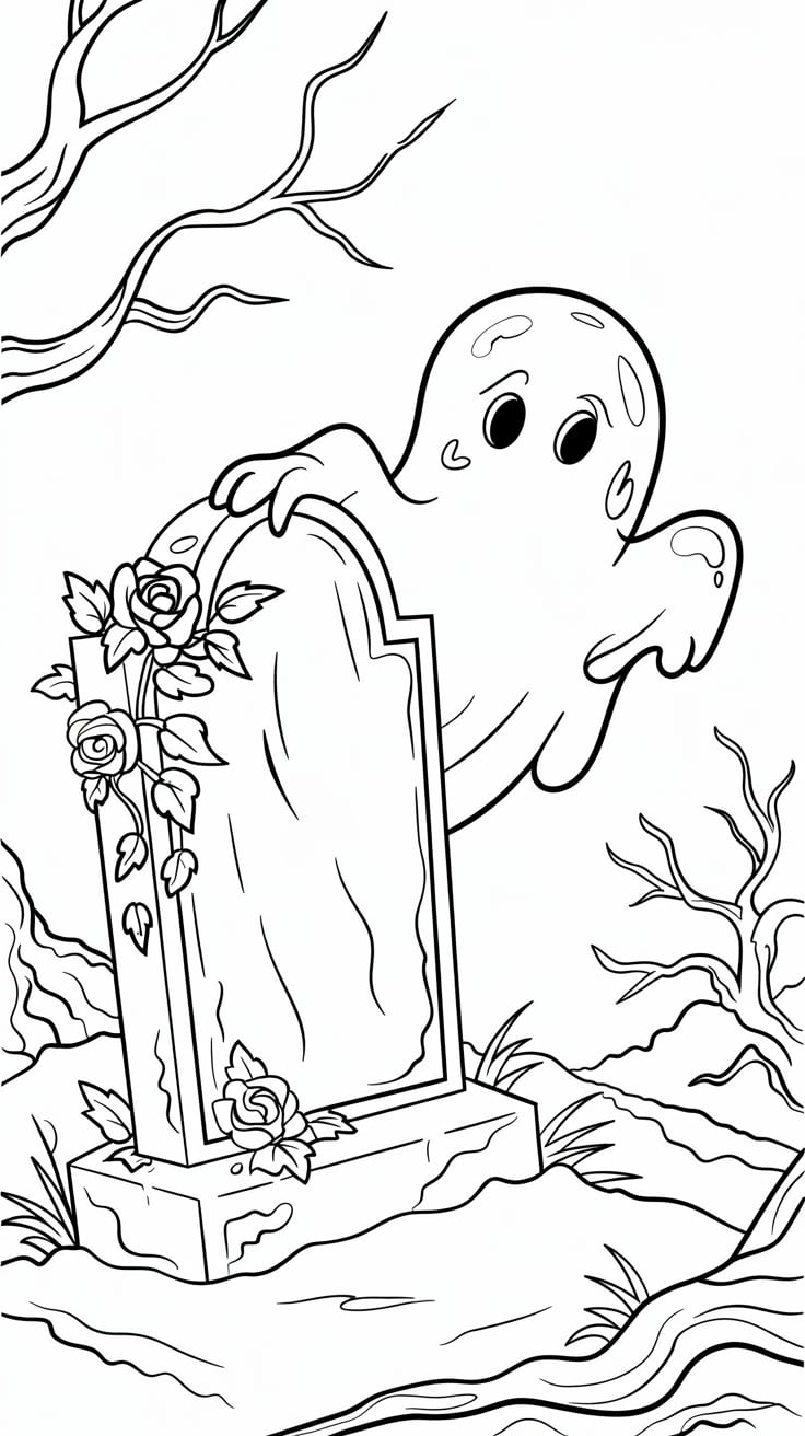 spooky cute coloring book pdf
