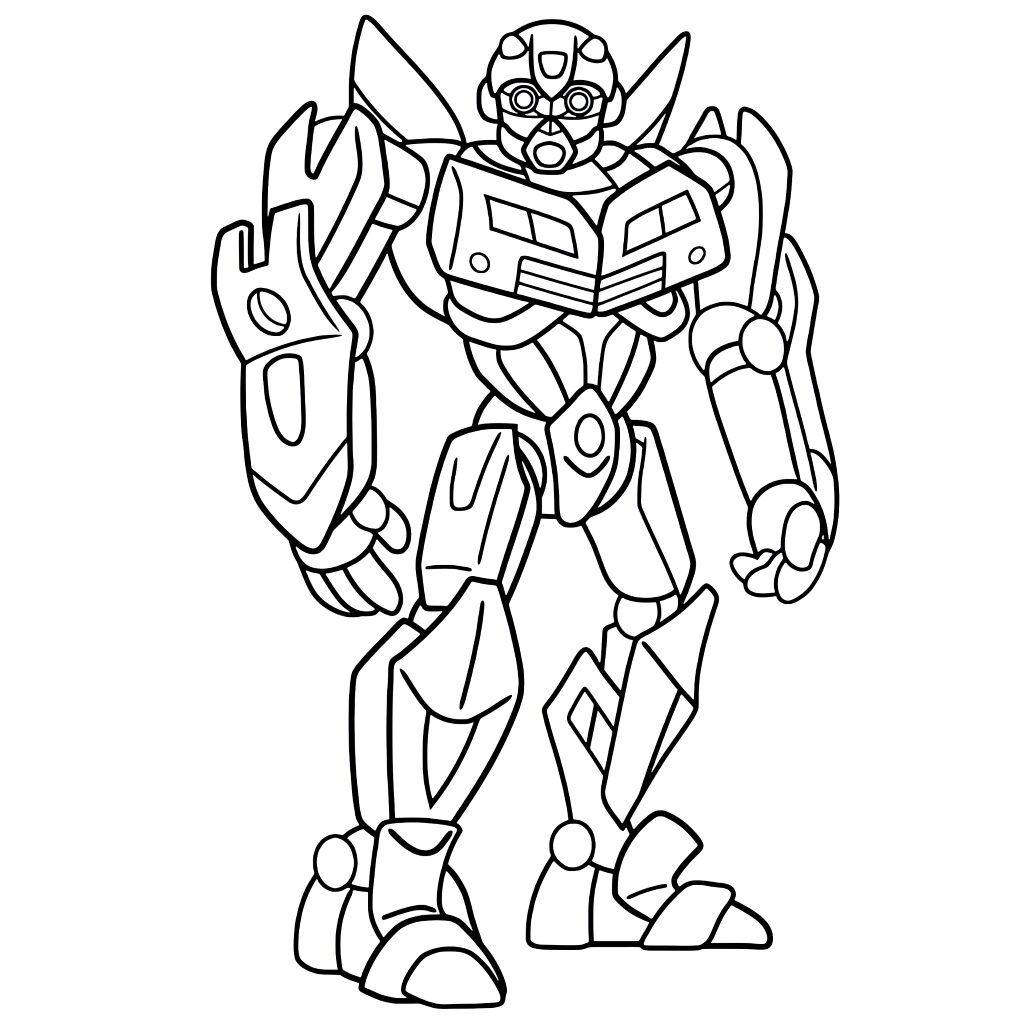 bumblebee coloring pages transformers