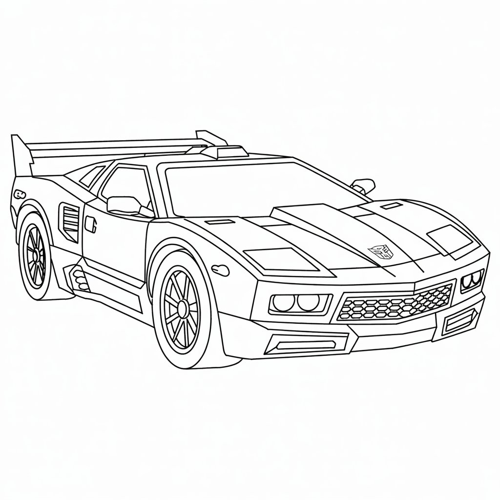 transformers coloring book